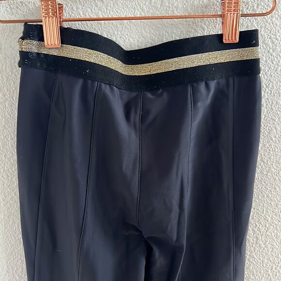 PE NATION Riseball Legging Black Spellout Athleisure Active Pants XS - Picture 11 of 12